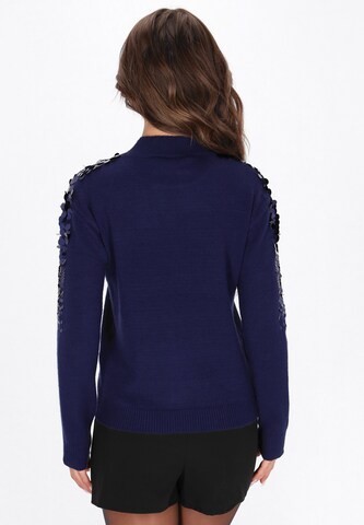 faina Trui in Blauw