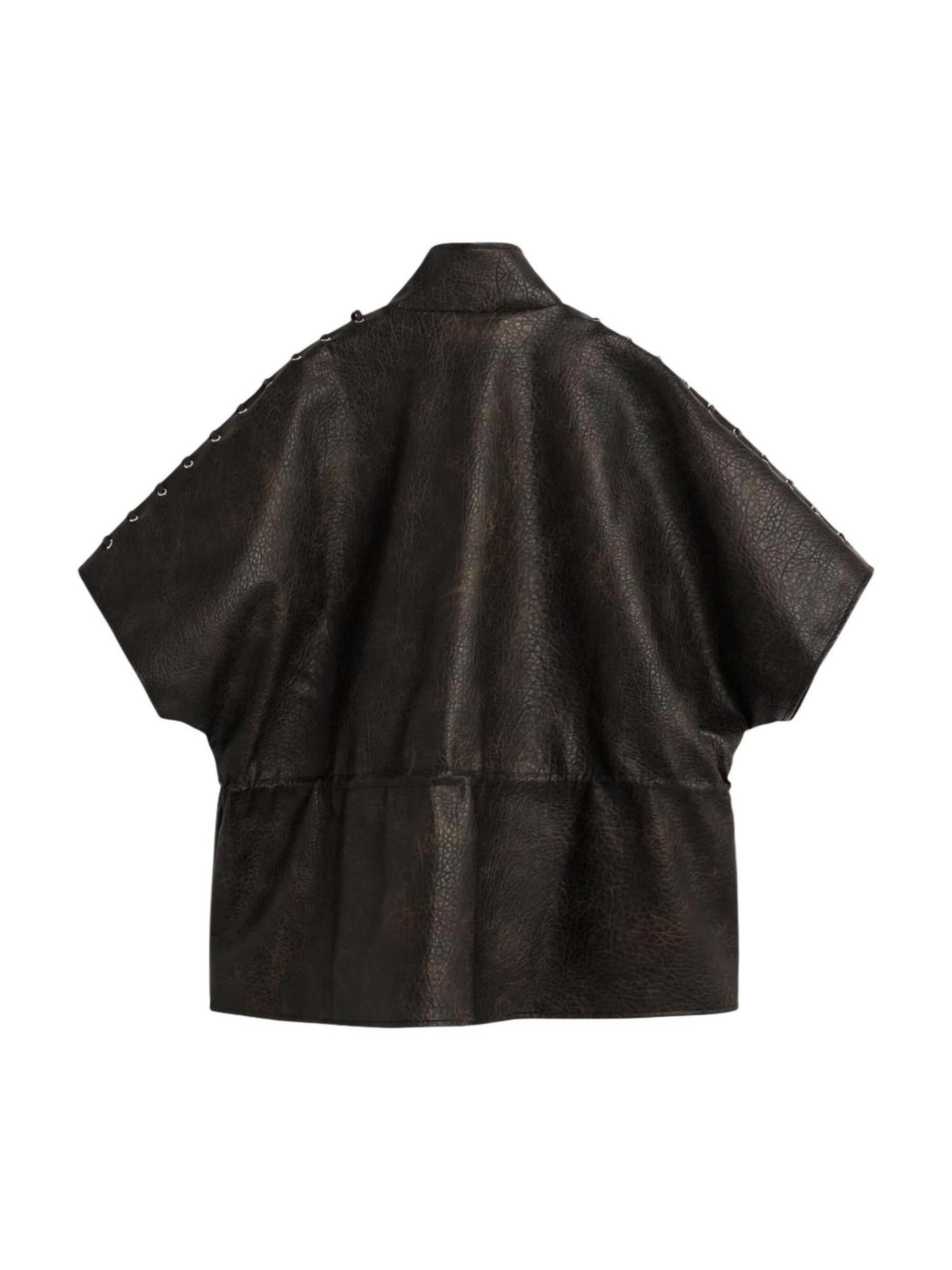 Desigual Cape 'PONCHO_RICHMOND PASAD 26WAIP04' in Bruin