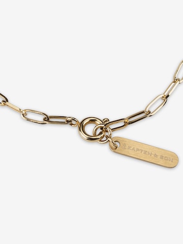 Kapten & Son Αλυσίδα 'Necklace Lock Gold' σε χρυσό