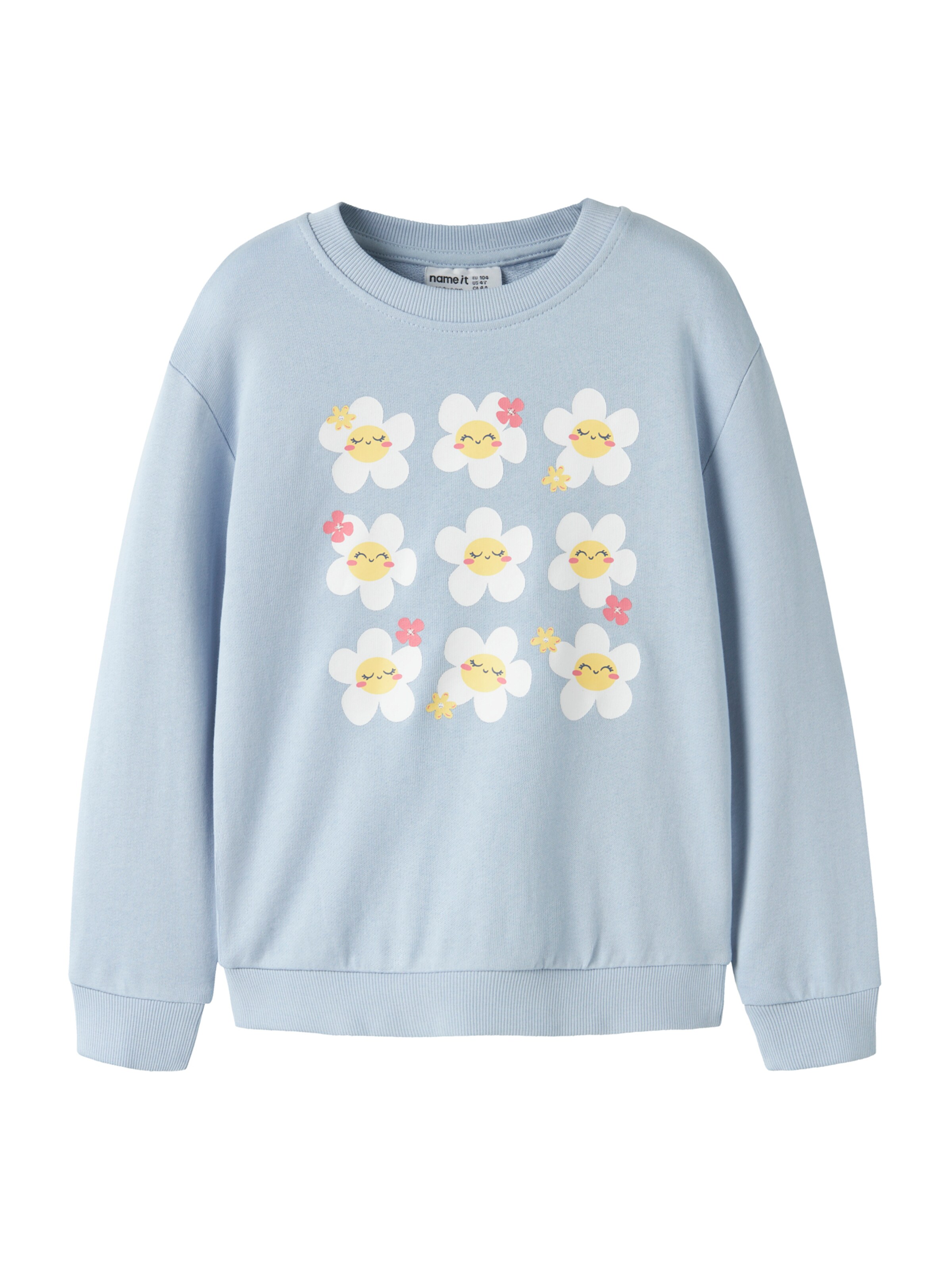 NAME IT Sweatshirt 'NMFVASACHA' i blå: framsida