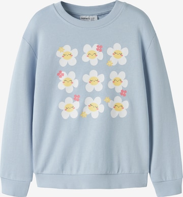 NAME IT Sweatshirt 'NMFVASACHA' i blå: forside