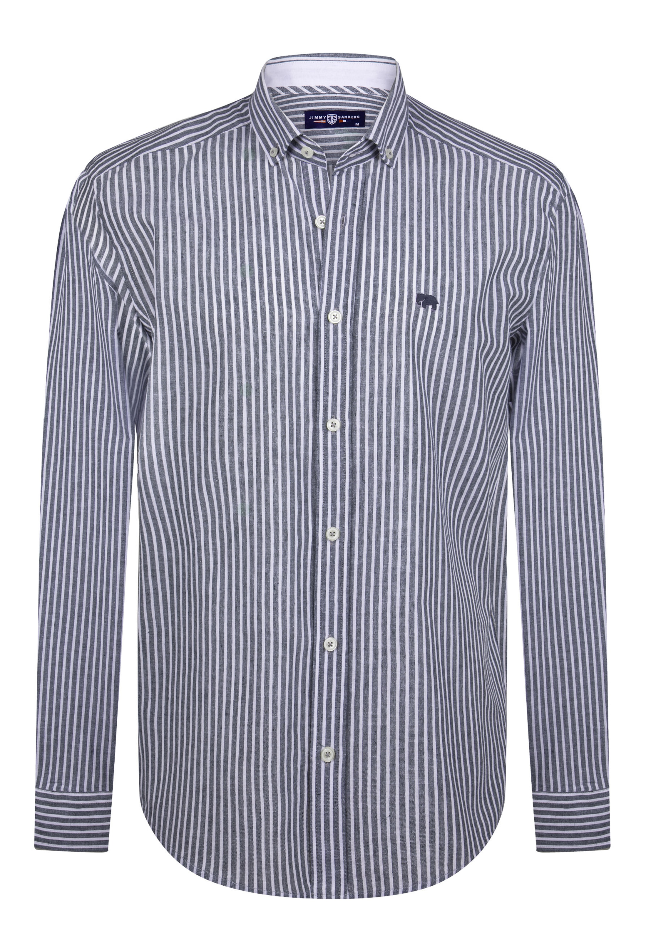 Jimmy Sanders Button Up Shirt in Blue: front