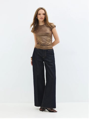 No Matter What Blouse in Beige: front