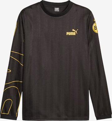 PUMA Athletic Sweatshirt in Black: front