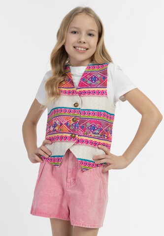 IZIA Vest i rosa: forside