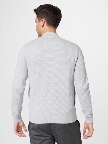 TOM TAILOR Knit Cardigan in Grey