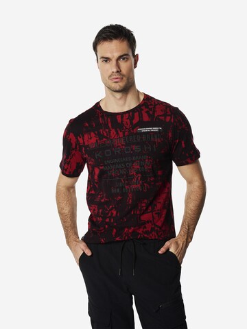 Tricou de la KOROSHI pe roșu: față