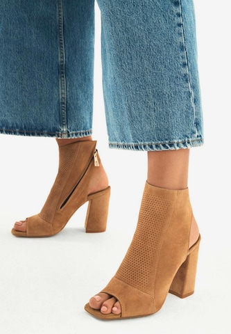 Kazar Ankle Boots in Brown: front