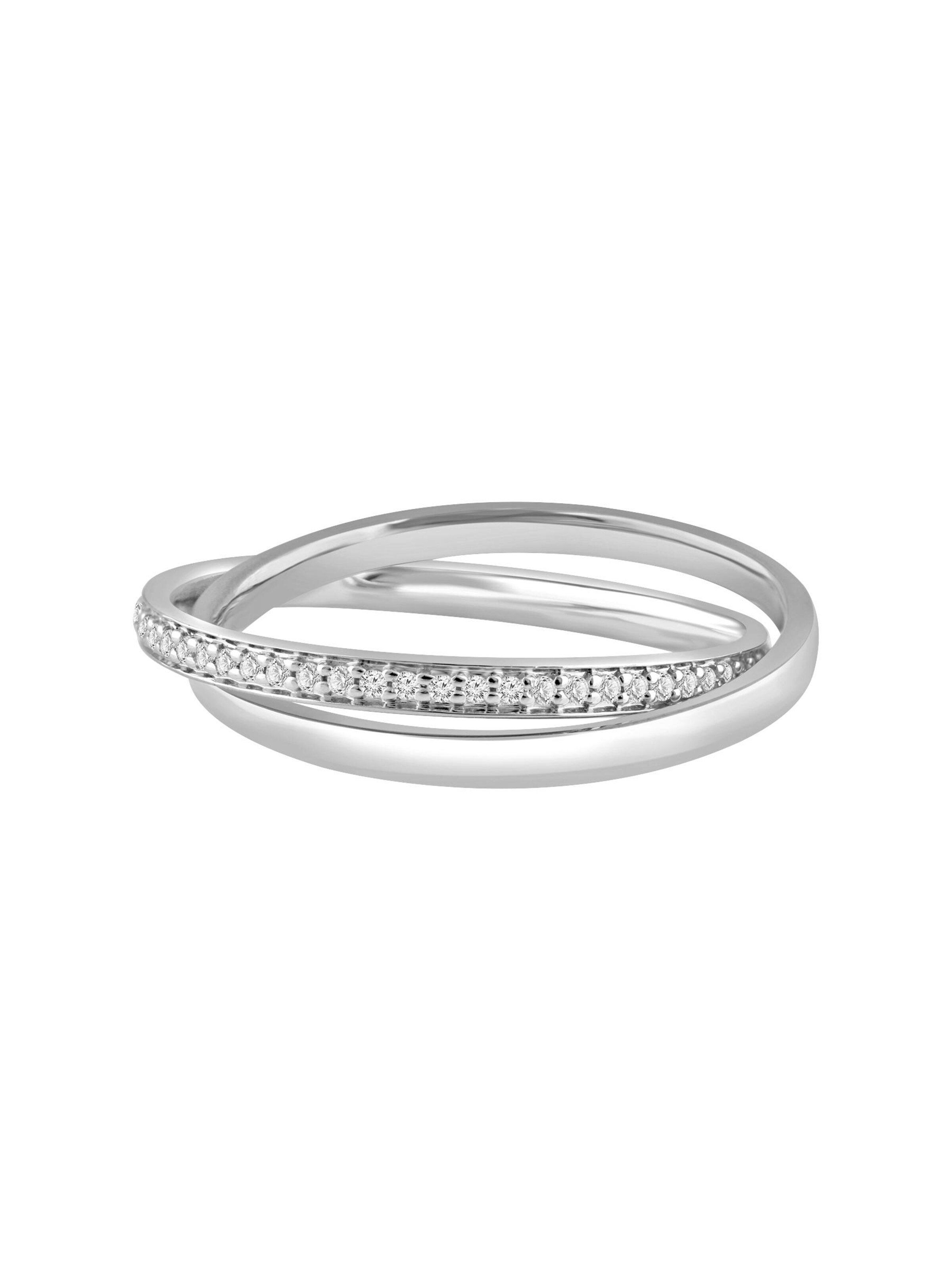 Diamant Exquis Ring in Silver