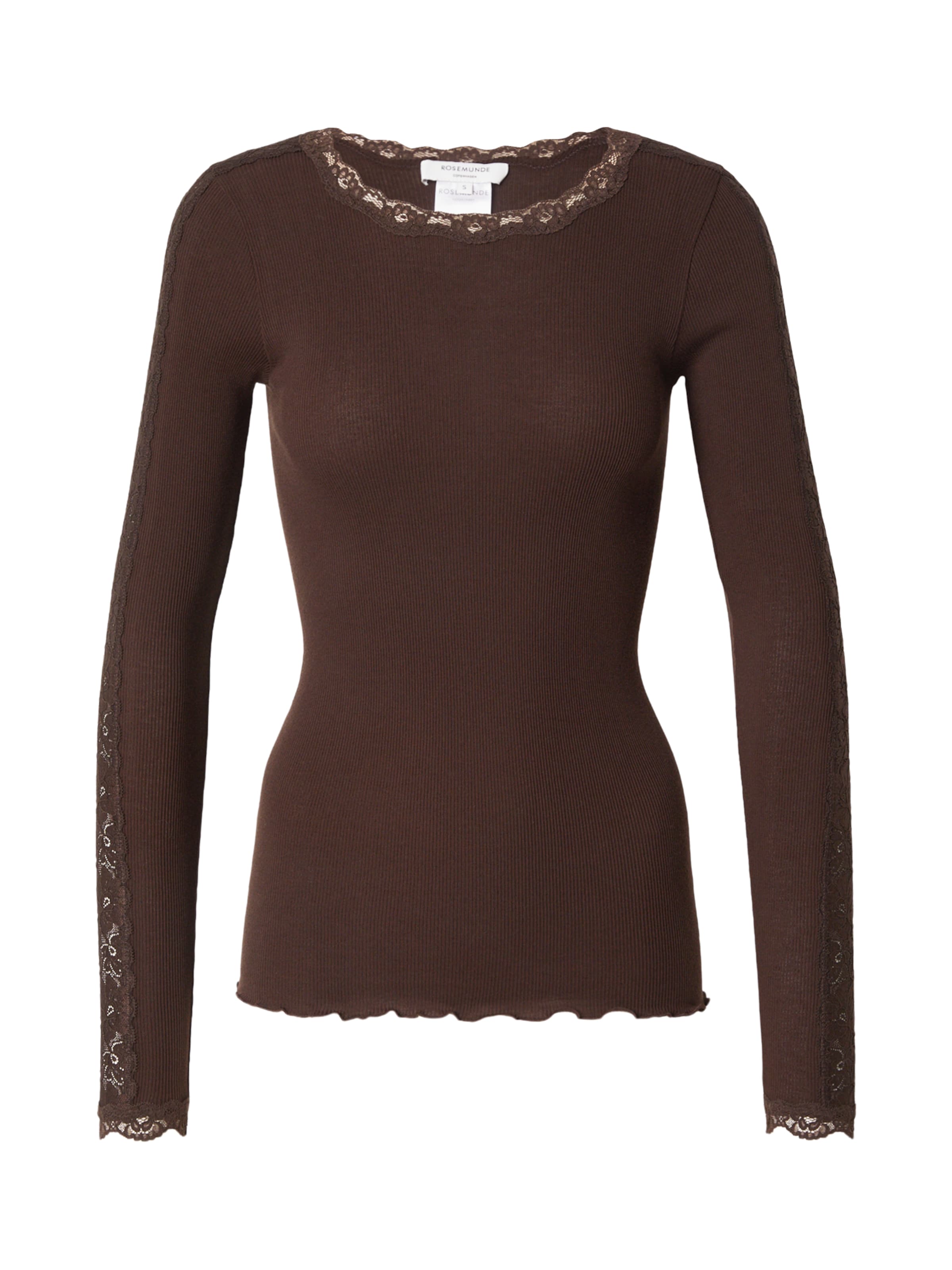 T-shirt rosemunde en marron : devant