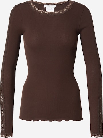 T-shirt rosemunde en marron : devant