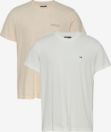 Tommy Jeans T-Shirt in Beige: Vorderseite