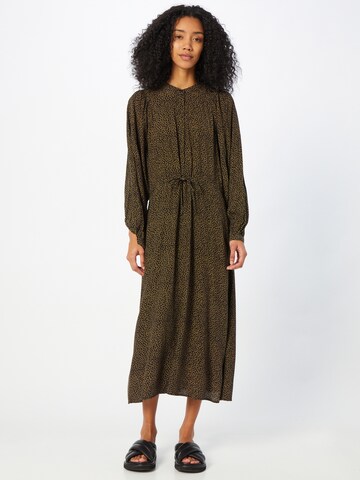 MSCH COPENHAGEN - Vestido camisero 'Galiena Morocco' en negro: frente