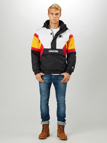 Starter Black Label Regular fit Between-Season Jacket in Black