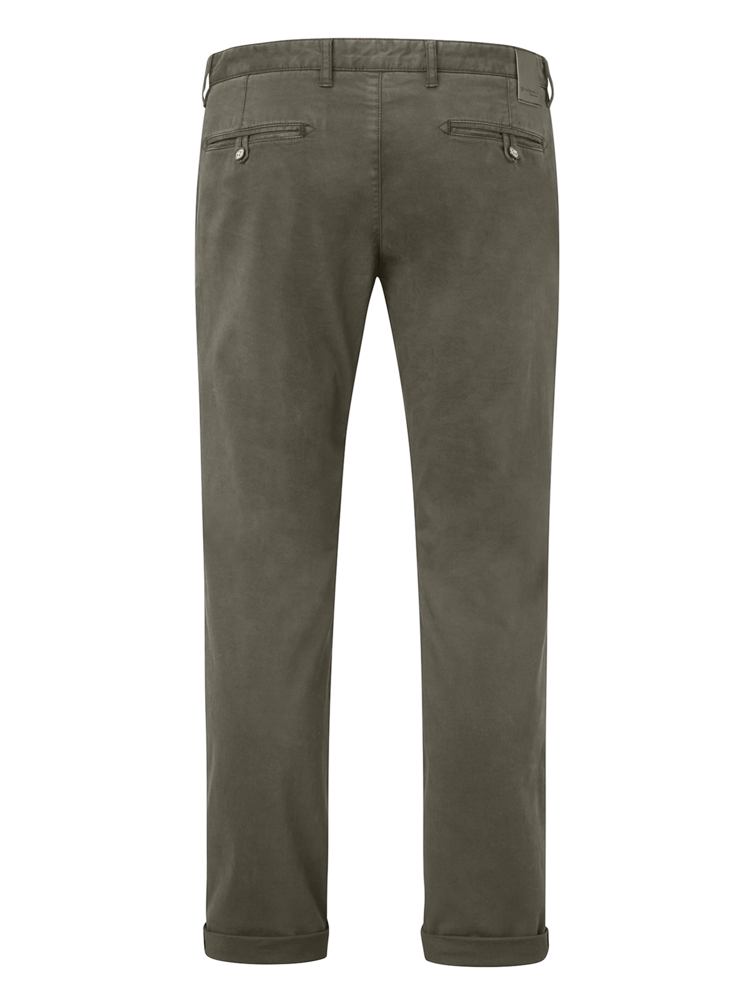 REDPOINT Slim fit Chino Pants 'Jasper' in Green