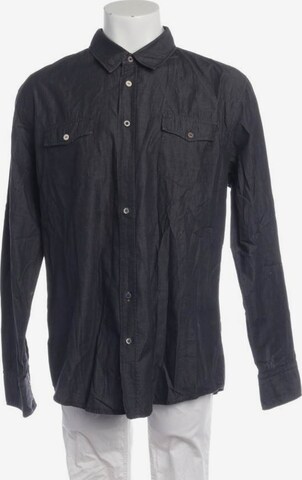 BOSS Button Up Shirt in XXL in Grey: front