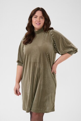 Robe 'KCcacanna' KAFFE CURVE en vert : devant