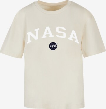 T-shirt 'NASA' F4NT4STIC en beige : devant