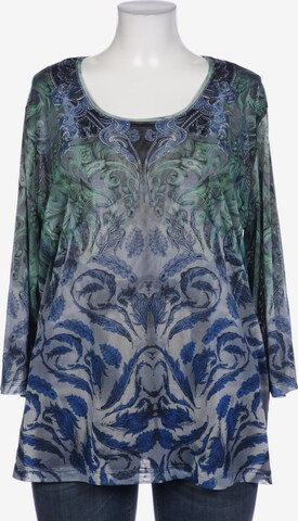 VIA APPIA DUE Blouse & Tunic in 6XL in Blue: front