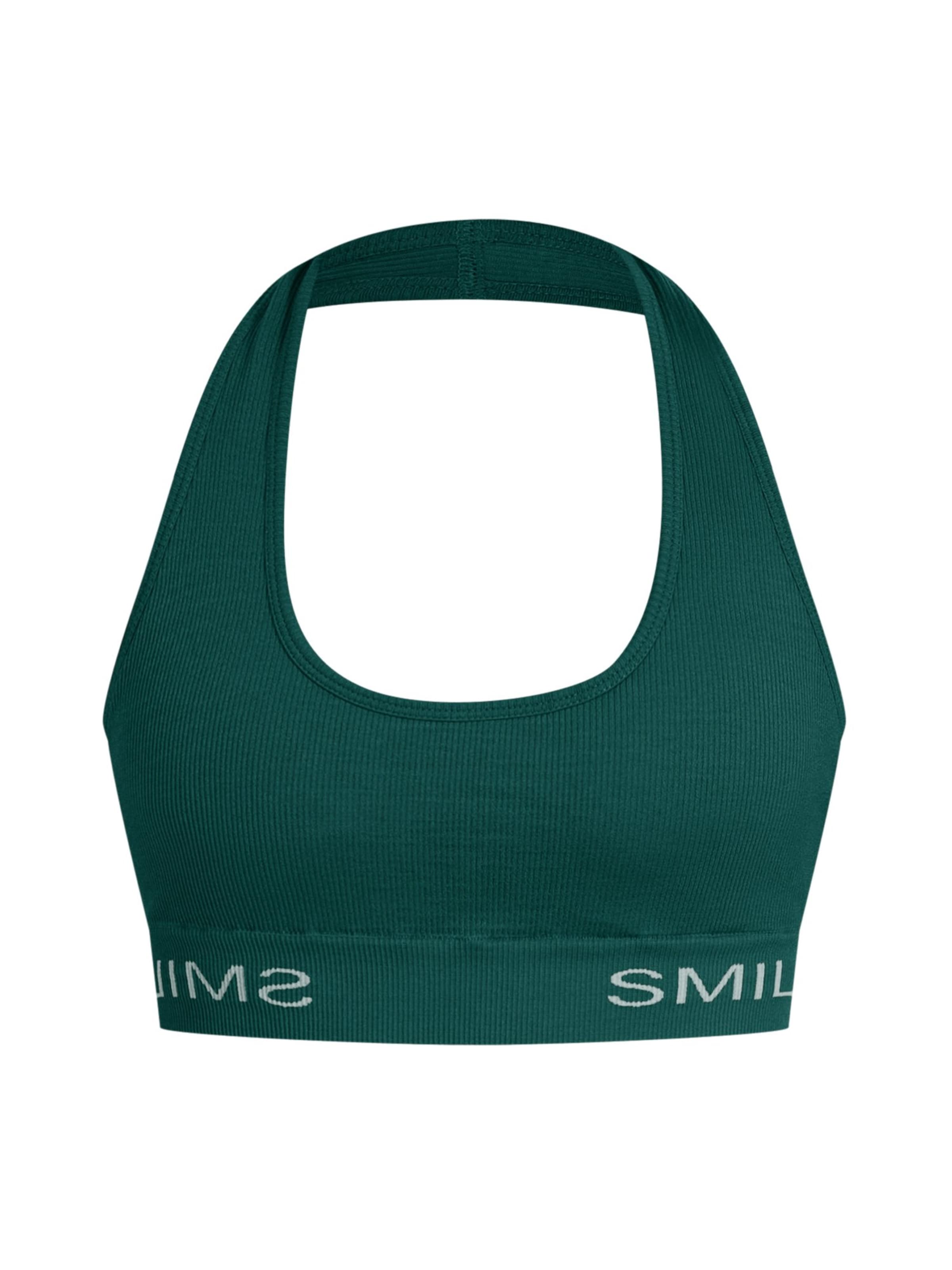 Bustier Haut de sport ' Azura ' Smilodox en bleu : devant