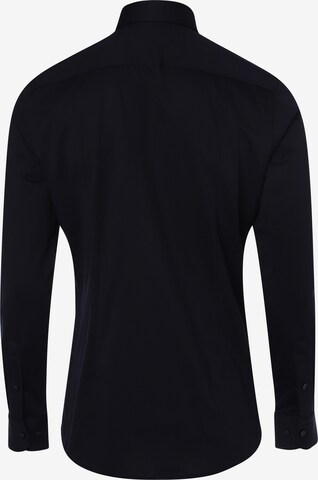 BOSS Black Regular fit Business Shirt 'HANK' in Blue
