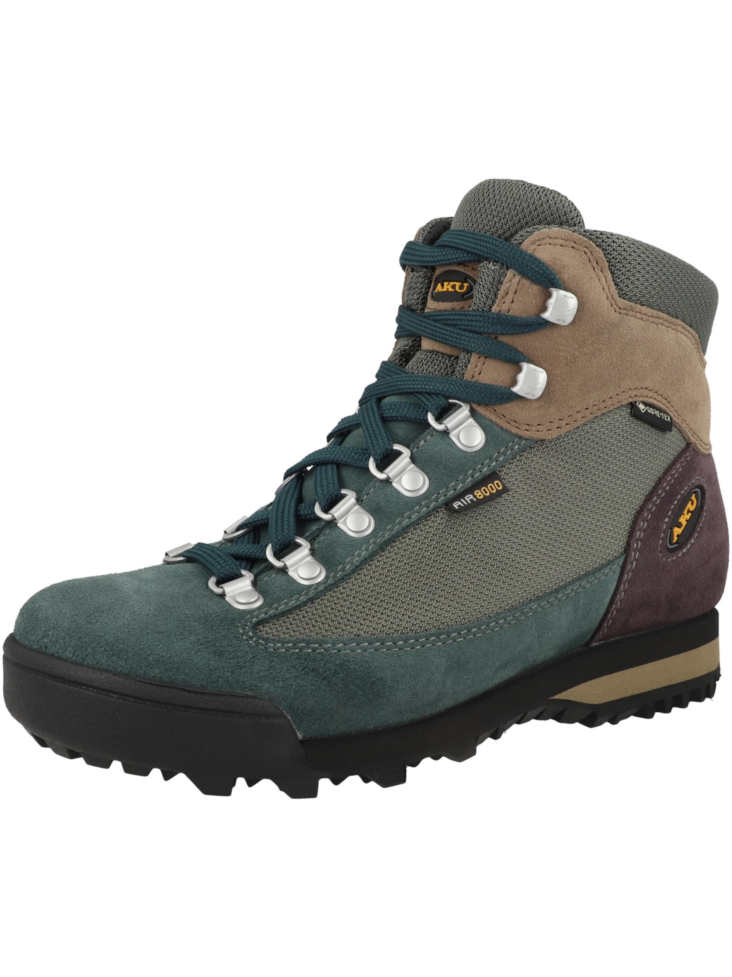 AKU - Botas em verde: frente