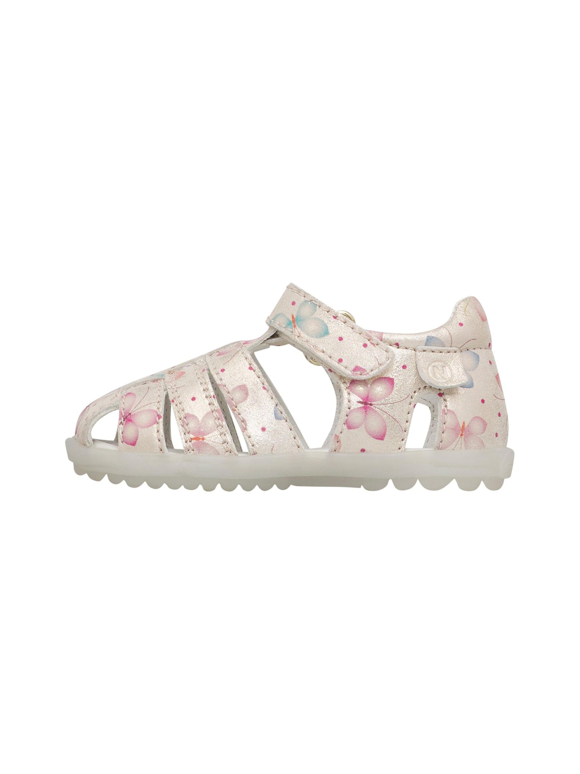 NATURINO Sandalen 'SEE' in Goud: voorkant