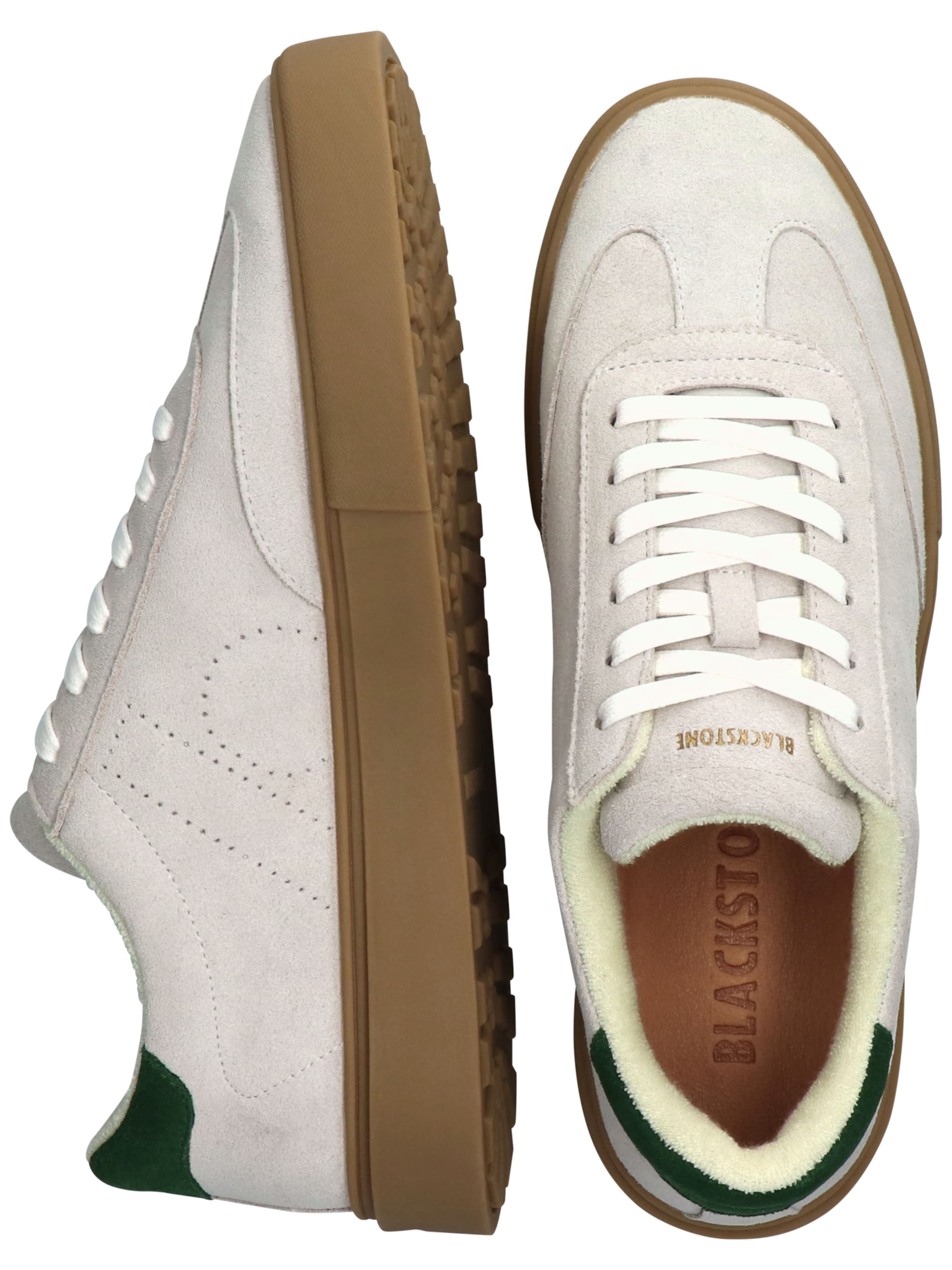 BLACKSTONE Låg sneaker i grå