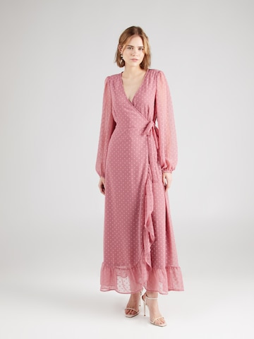 Robe 'EDEE' VILA en rose : devant