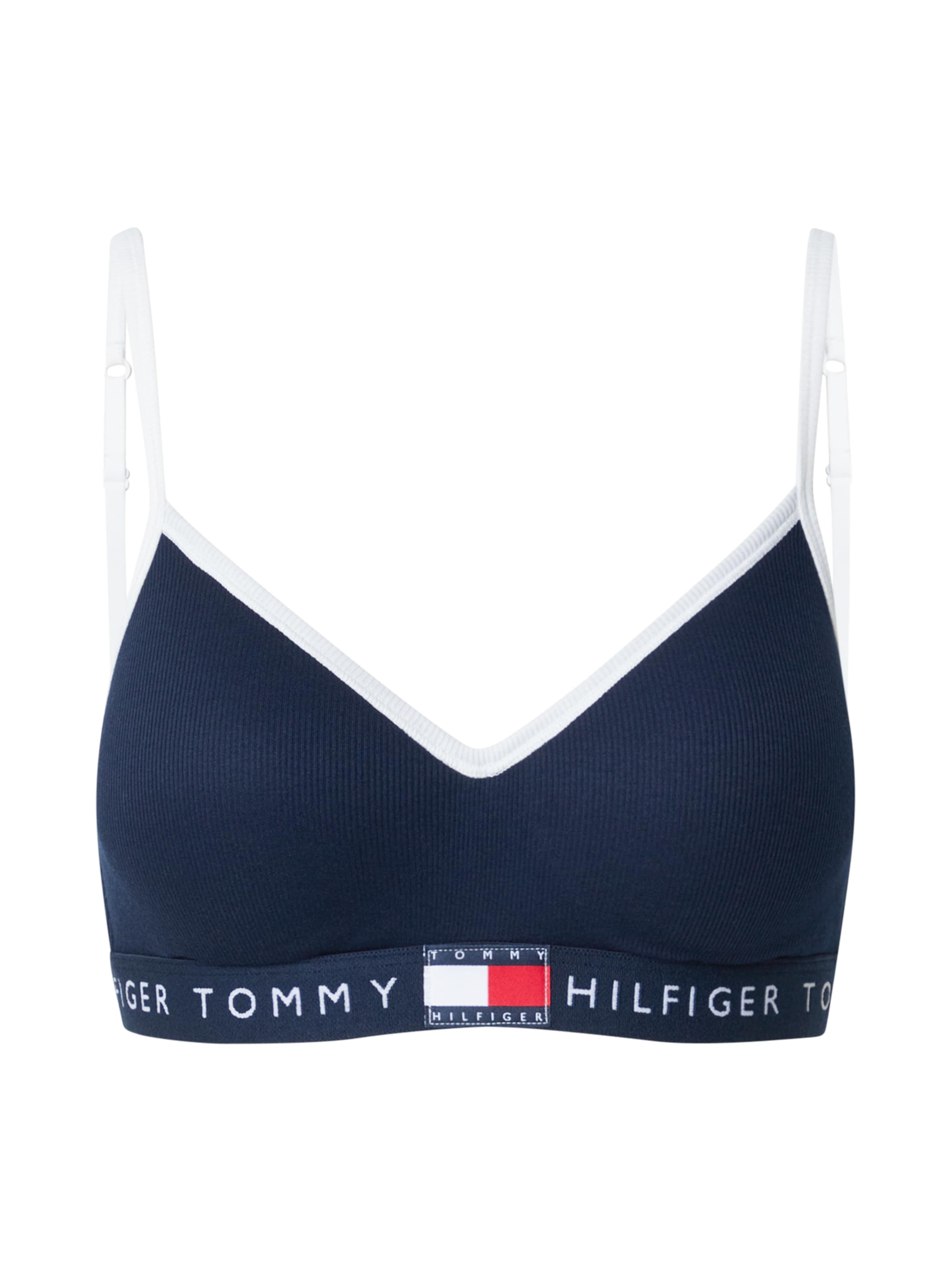 Triangle Soutien-gorge Tommy Hilfiger Underwear en bleu : devant
