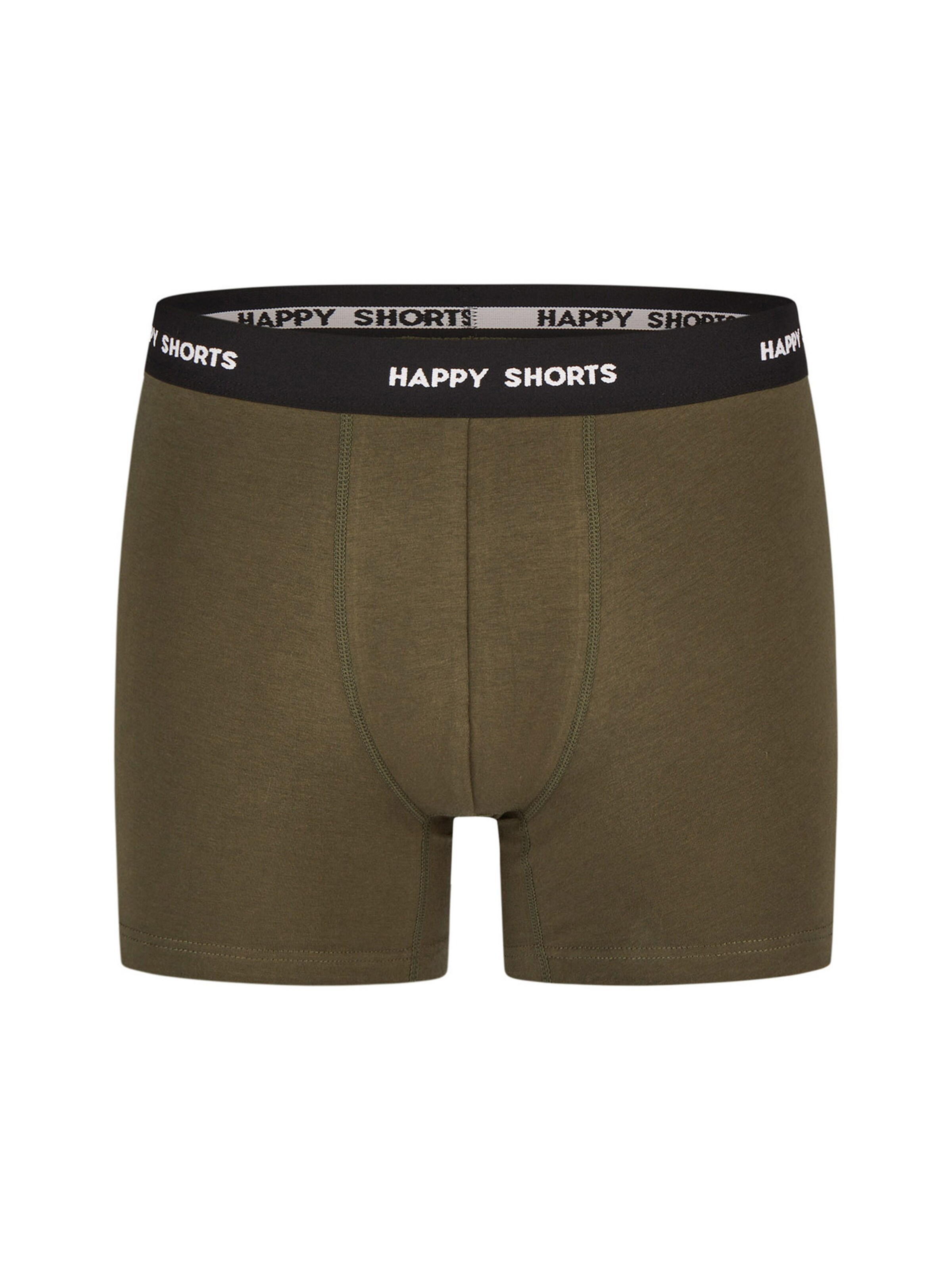 Happy Shorts Boxer shorts ' Jersey ' in Brown