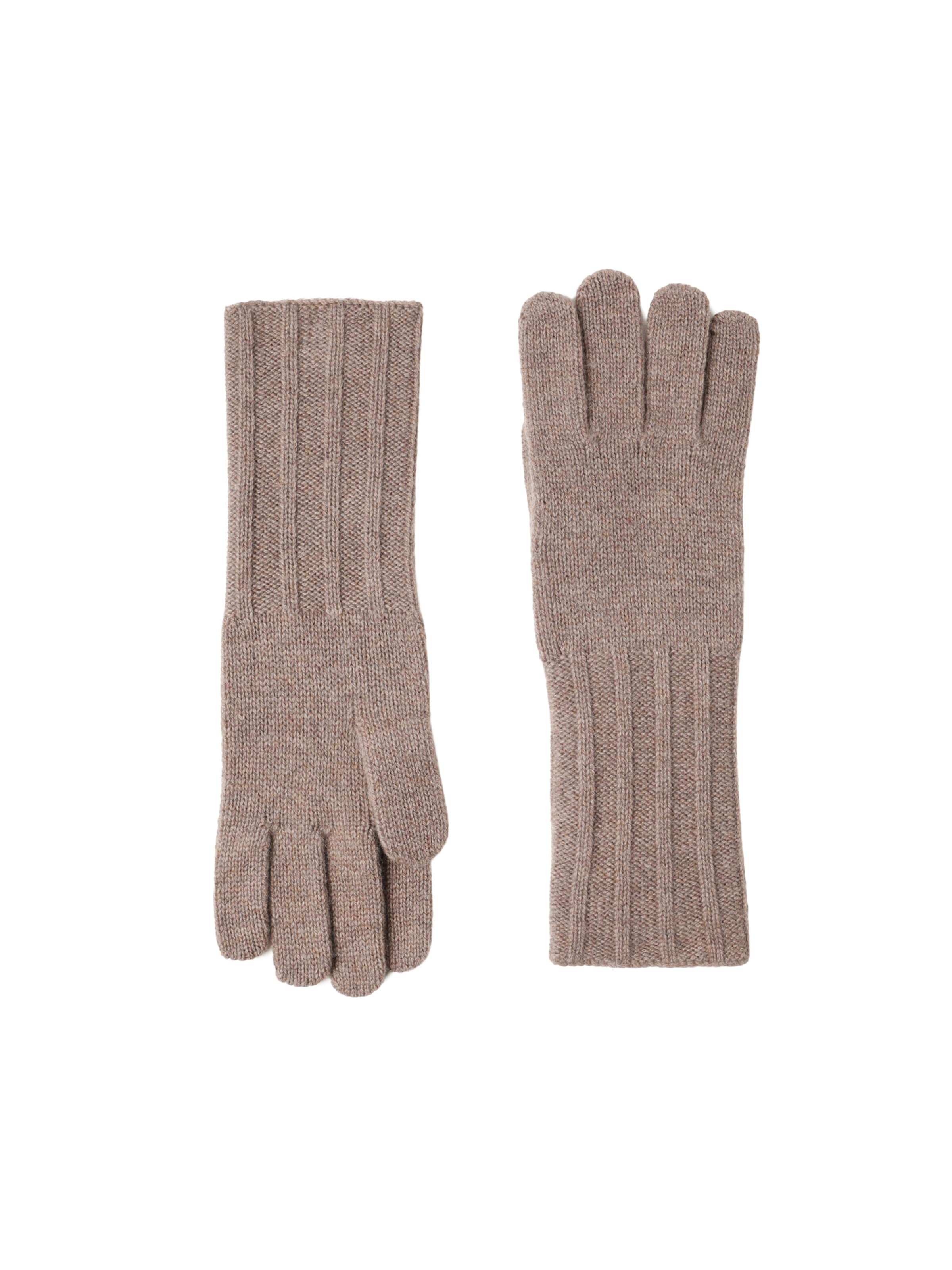 Mezzoguanti 'Salliko' di TATUUM in beige: frontale