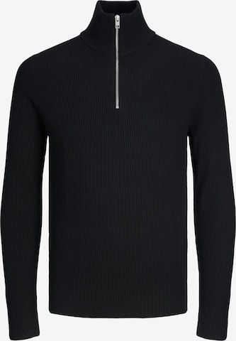 JACK & JONES Sweater 'Perfect' in Black: front