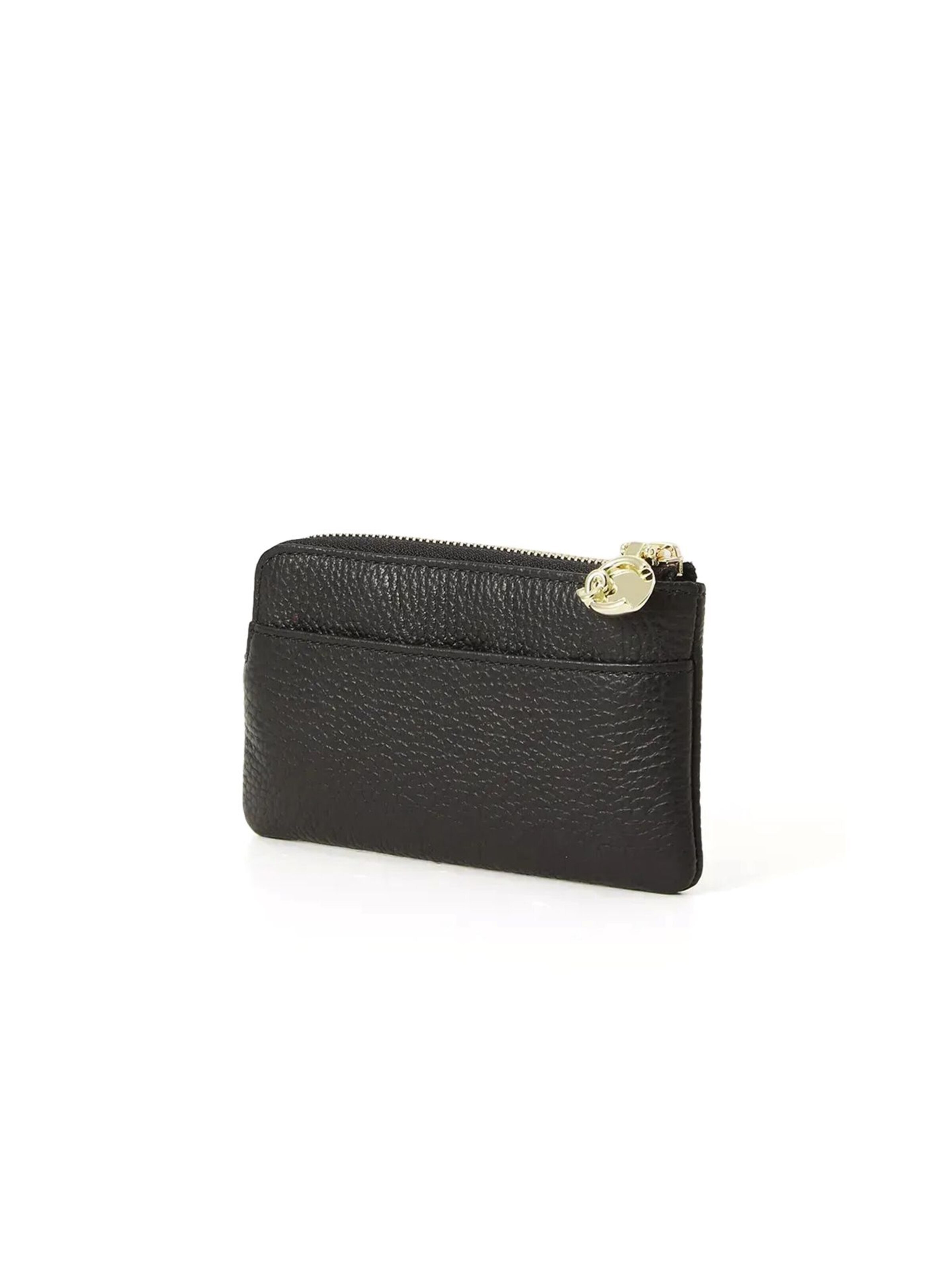 Borsa a mano 'Coccinelle C-Me Softy Coin Purse Grained Leather' di Coccinelle in nero