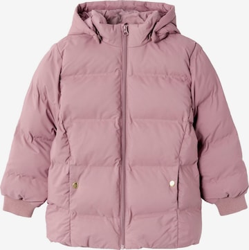 NAME IT Prehodna jakna 'Mellow' | roza barva: sprednja stran