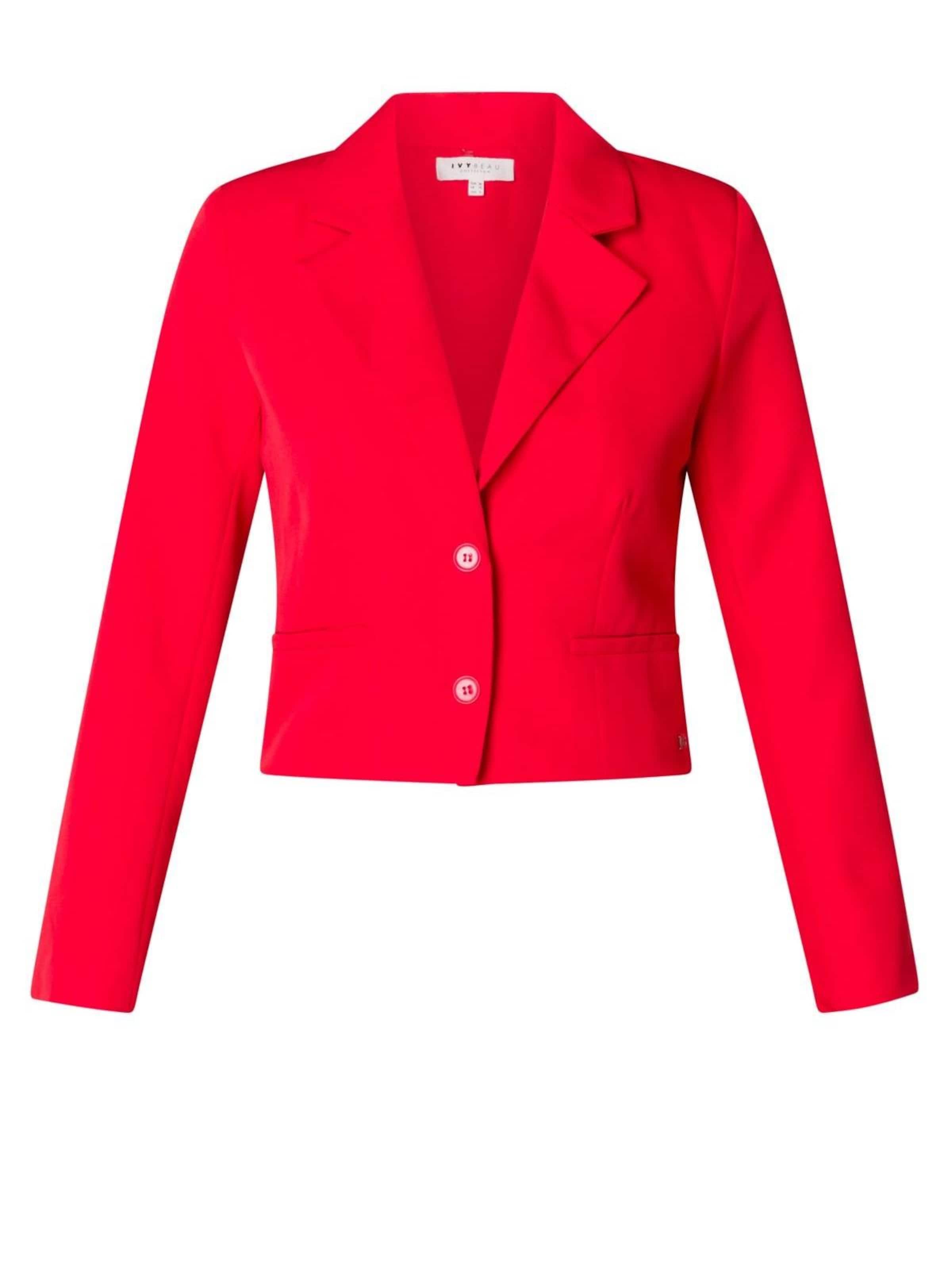 IVY BEAU Blazer 'IVY Beau' in Red: front