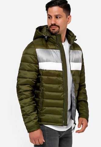 Veste mi-saison 'Hampshire' INDICODE JEANS en vert