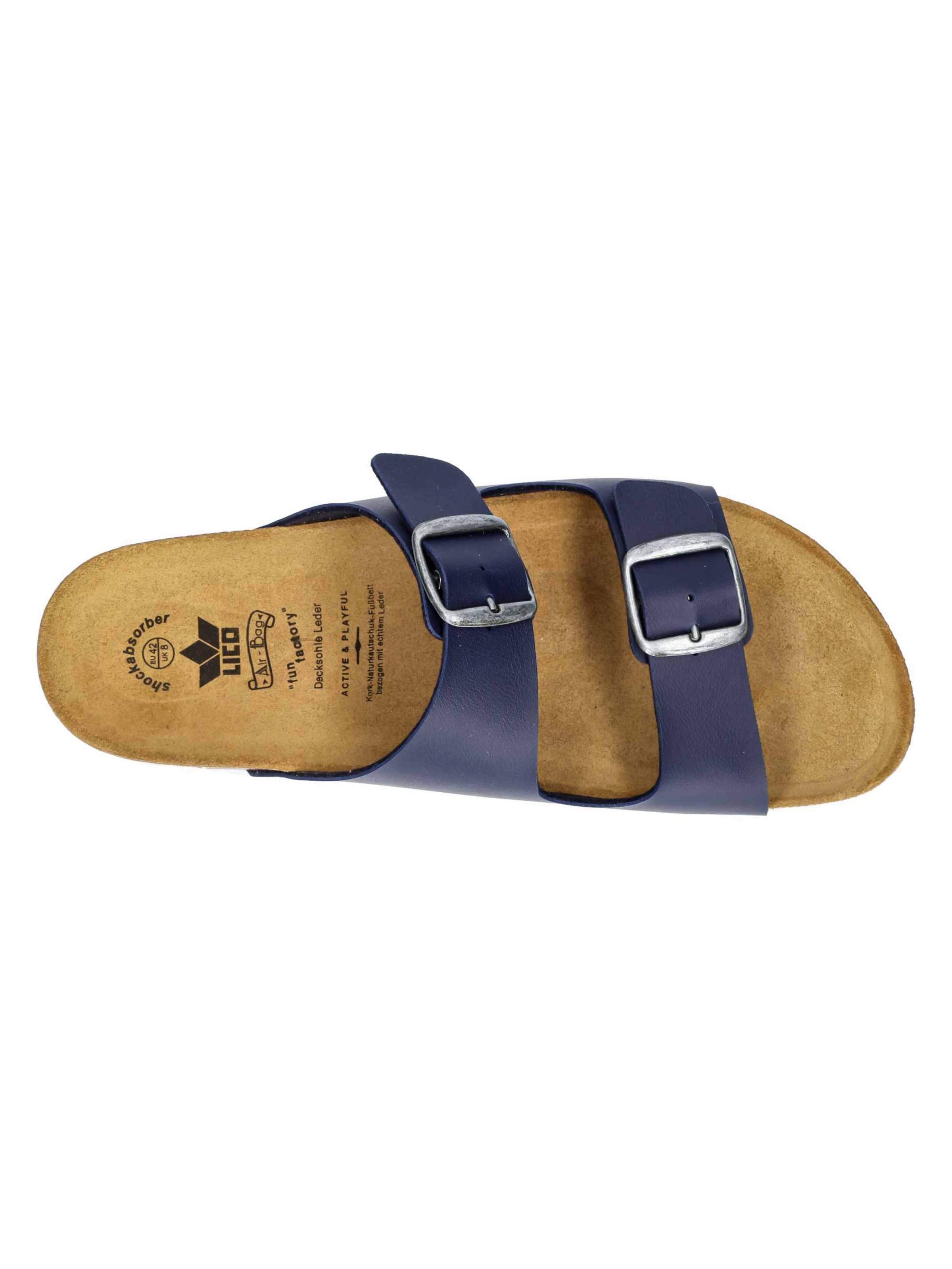 LICO Pantolette 'Bioline' in Blau