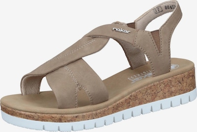 Rieker Sandale 'Sandaletten' in beige, Produktansicht