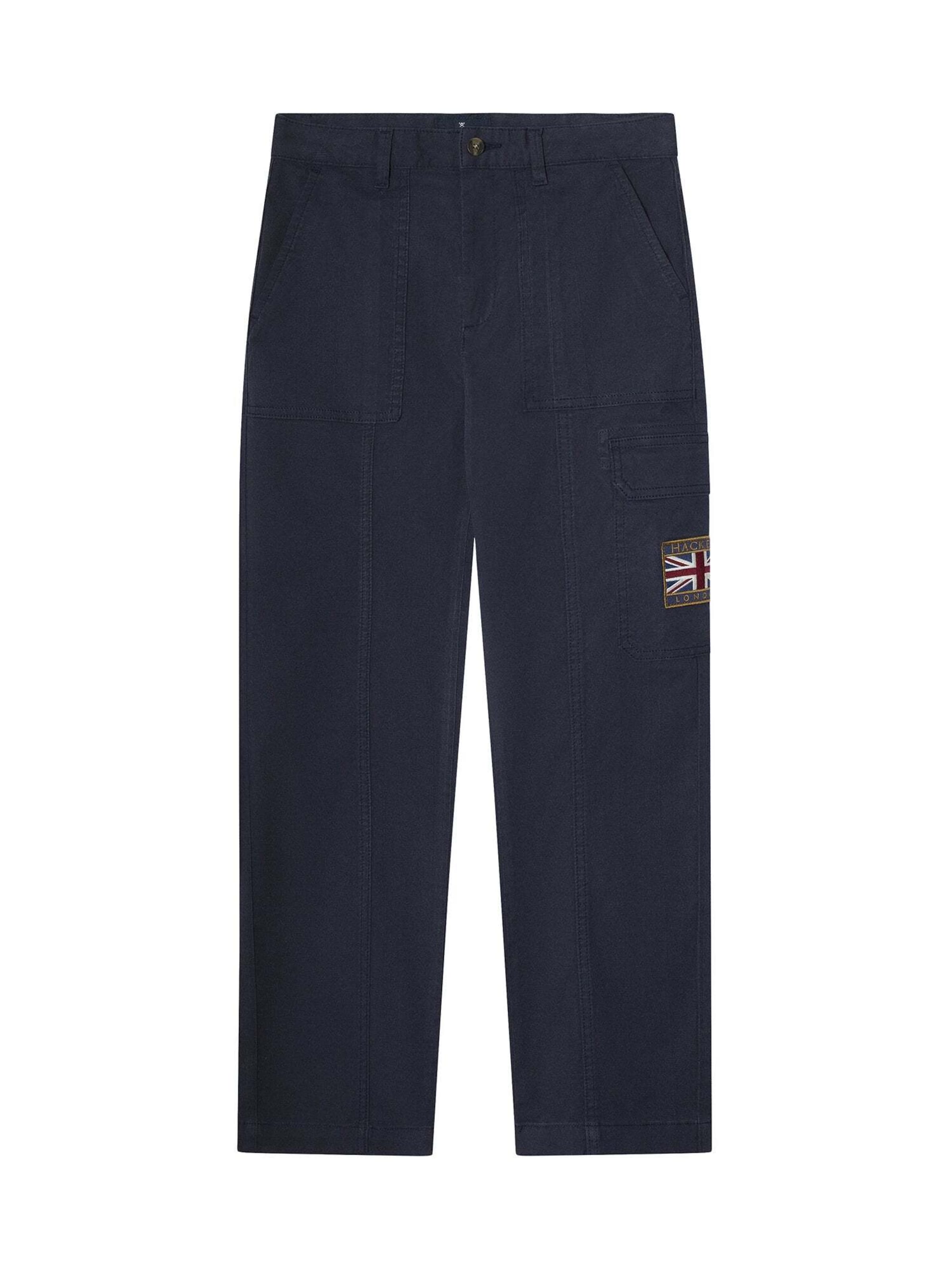Loosefit Pantaloni di Hackett London in blu: frontale