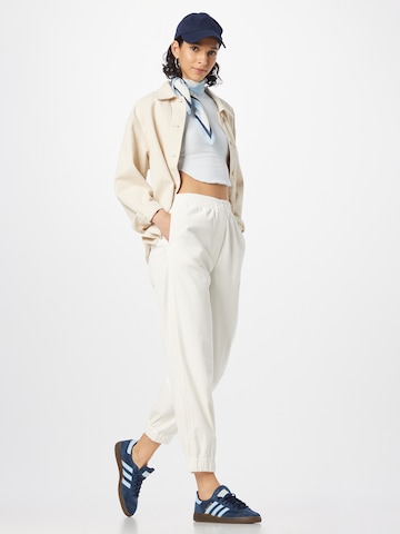 REPLAY Tapered Trousers in White