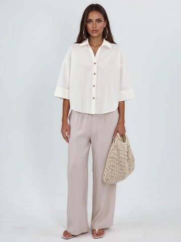 Qu Style - Camisa em branco