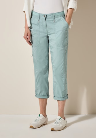 CECIL Regular Cargo Pants in Green: front