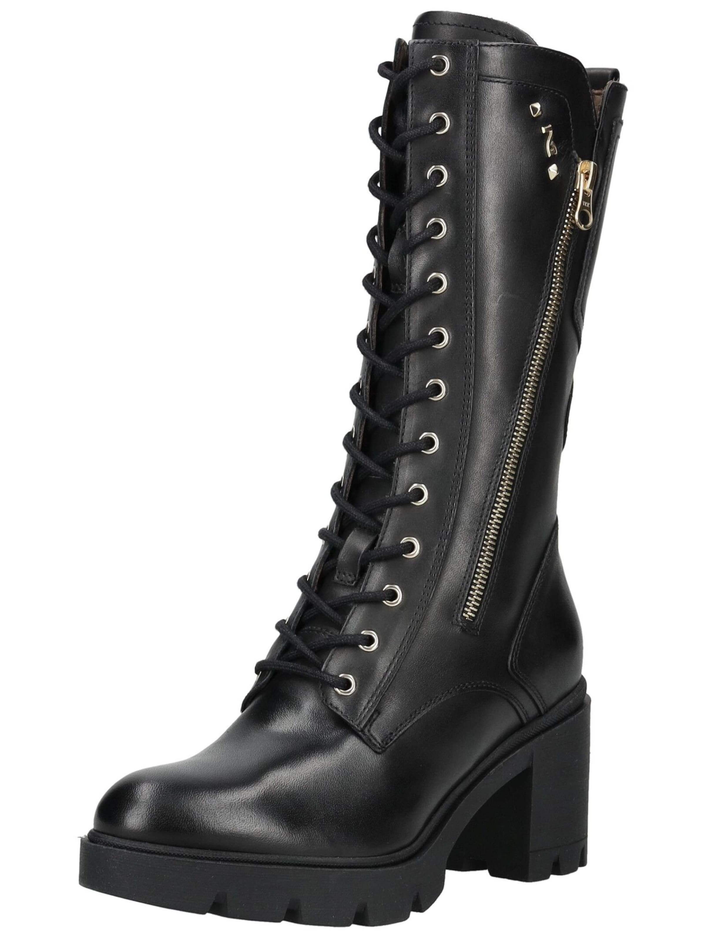 Nero Giardini Schnürstiefel in Schwarz: Vorderseite
