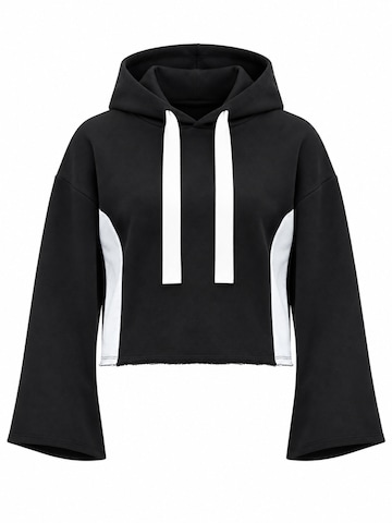 SCR. - Sweatshirt 'NISHA' em preto: frente