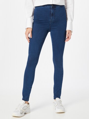 Noisy may Skinny Jeans 'Ella' in Blauw: voorkant