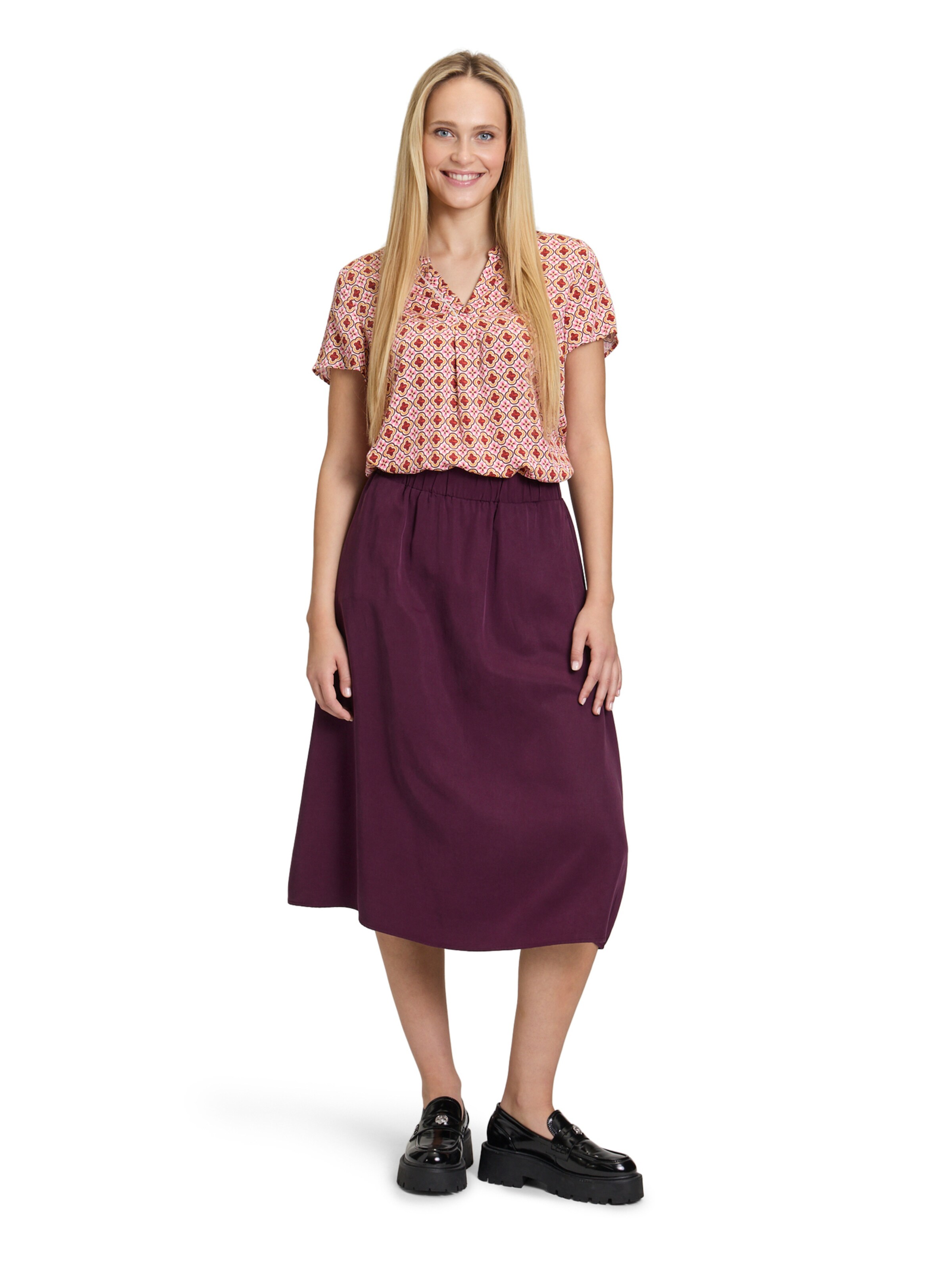 Cartoon Blouse in Red