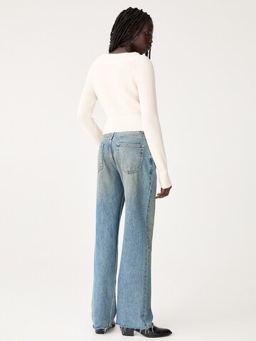Pull-over Pull&Bear en beige