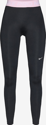 NIKE Skinny Fit Спортен панталон '365' в черно: отпред
