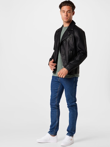 JACK & JONES Slim fit Jeans 'JJIGlenn JJOriginal' in Blue